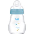 Mam Feel Good Premium Glass Baby Bottle 0m+, Κωδ 370SBc, 170ml - Μπλε