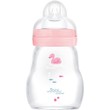 Mam Feel Good Premium Glass Baby Bottle 0m+, Κωδ 370SGc, 170ml - Ροζ