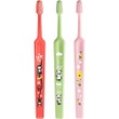 TePe Mini Extra Soft 0-6 Years Toothbrush 3 Τεμάχια - Κοραλί / Λαχανί / Ροζ