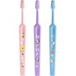 TePe Mini Extra Soft 0-6 Years Toothbrush 3 Τεμάχια - Ροζ / Λιλά / Γαλάζιο