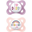 Mam I Love Mummy & Daddy 2-6m 2 Τεμάχια, Κωδ 115SG2 - Μωβ / Ροζ