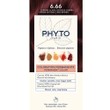 Phyto Permanent Hair Color Kit 1 Τεμάχιο - 6.66 Βαθύ Κερασί Ανοικτό Καστανό