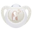 Nuk First Choice Silicone Soother 0-6m 1 Τεμάχιο - Μπεζ - Λευκό