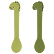 Trixie Silicone Spoon 4m+ 2 Τεμάχια - Mr. Dino