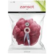 Zansot Mesh Sponge Medium 1 Τεμάχιο - Μπορντό/Άσπρο