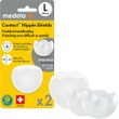 Medela Contact Nipple Shields 2 Τεμάχια - Large 24mm