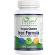 Natural Vitamins Vegan Iron Chelate Formula 100caps
