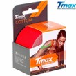 John's Tmax Cotton Kinesiology Tape 5cmx5m Κωδ 233254 1 Τεμάχιο - Κόκκινο