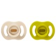 Tommee Tippee Ultrta Light Stay Put Orthodontic Silicone Soother 6-18m, 2 Τεμάχια - Λαχανί / Εκρού