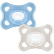 Mam Comfort Silicone Soother 3-12m 2 Τεμάχια, Κωδ 127SB - Μπλε / Κρεμ