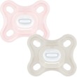 Mam Comfort Silicone Soother 3-12m 2 Τεμάχια, Κωδ 127SG - Ροζ / Κρεμ