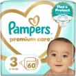 Pampers Premium Care Νο3 (6-10kg) 60 πάνες