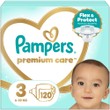 Pampers Premium Care Νο3 (6-10kg) 120 πάνες