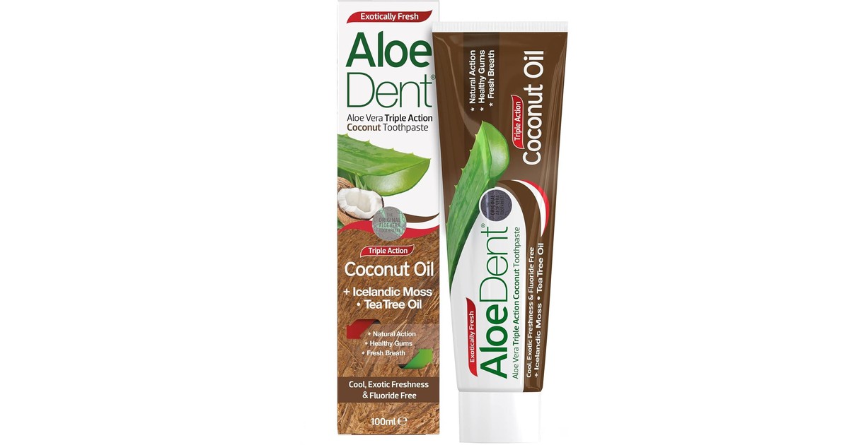 AloeDent Coconut Oil Toothpaste 100ml | Pharm24.gr