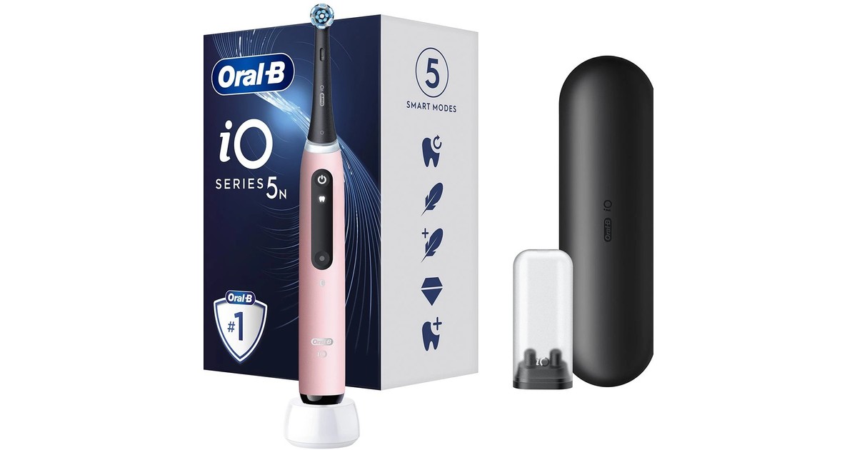 Oral-B iO Series 5 Electric Toothbrush Pink 1 Τεμάχιο | Pharm24.gr
