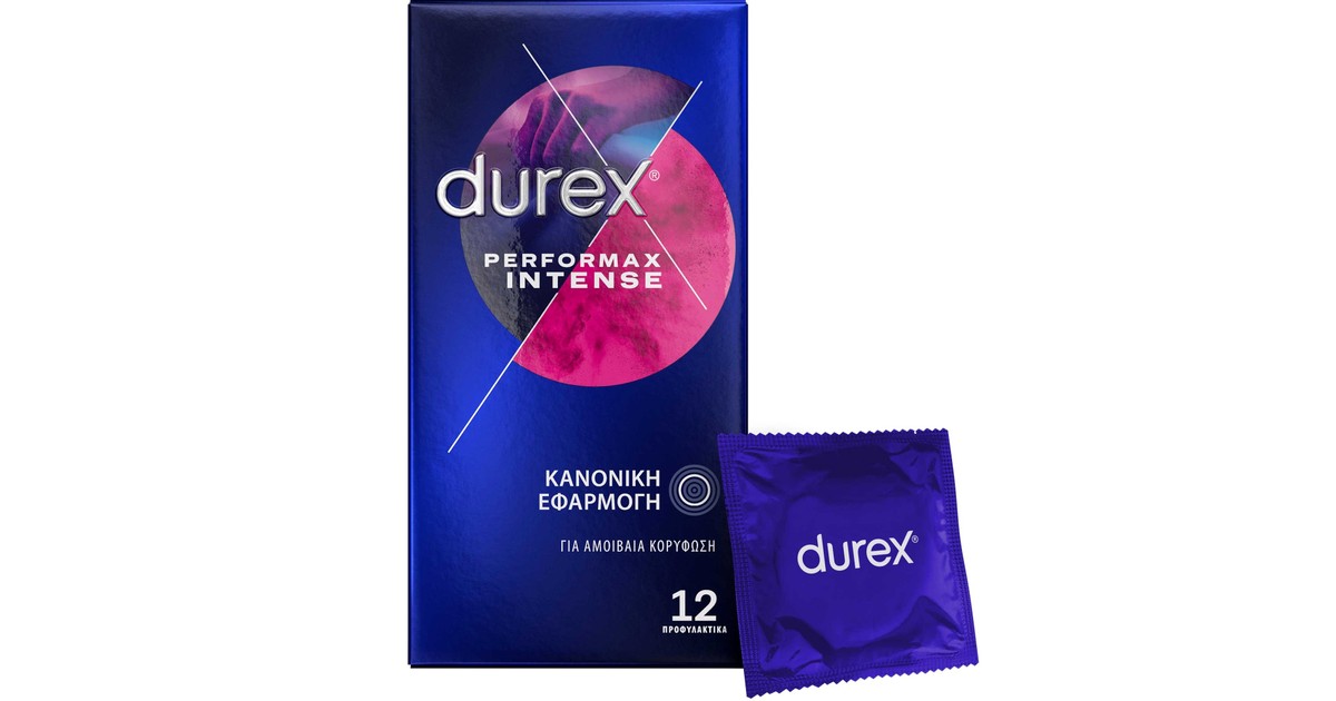 Durex Performax Intense Condoms 12 Τεμάχια | Pharm24.gr