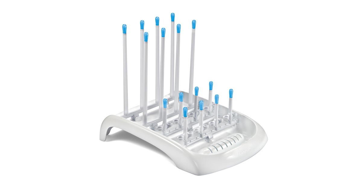 Munchkin Deluxe Drying Rack Στεγνωτήρας Μπιμπερό Λευκό 1 Τεμάχιο ...