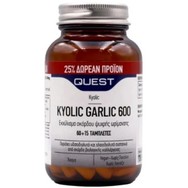 Quest Promo Kyolic Garlic 600mg Συμπλήρωμα Διατροφής με Εκχύλισμα Άοσμου Σκόρδου Ψυχρής Ωρίμανσης για Ενίσχυση του Καρδιαγγειακού Συστήματος με Αντιφλεγμονώδεις Ιδιότητες 75tabs