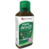 Forte Pharma Forte Detox 5 Organs Συμπλήρωμα Διατροφής για Αποτοξίνωση του Οργανισμού, Συνολική Δράση σε 5 Όργανα 500ml