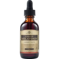 Solgar Liquid Melatonin Συμπλήρωμα Διατροφής Μελατονίνης σε Πόσιμο Υγρό για Μείωση του Χρόνου Έλευσης Ύπνου & Αντιμετώπιση του Jet Lag  με Γεύση Κεράσι 59ml