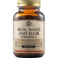 Solgar Skin Nails & Hair Formula Συμπλήρωμα Διατροφής για την Υγεία των Μαλλιών, Νυχιών & του Δέρματος 60tabs