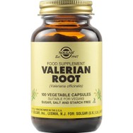 Solgar Valerian Root Συμπλήρωμα Διατροφής Εκχυλίσματος Ρίζας Βαλεριάνας με Ηρεμιστικές & Χαλαρωτικές Ιδιότητες Κατά της Αϋπνίας 100veg.caps