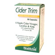 Health Aid Cider Trim (Cider Vinegar Complex) Γρήγορο Αδυνάτισμα και Διατήρηση του Ιδανικού Βάρους 90Capsules