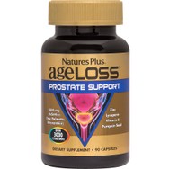 Natures Plus Ageloss Prostate Support Συμπλήρωμα Διατροφής Φυτικών Εκχυλισμάτων & Βιταμινών για την Υποστήριξη της Καλής Υγείας του Προστάτη με Αντιφλεγμονώδεις & Αντιοξειδωτικές Ιδιότητες 90caps