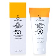 Youth Lab Daily Sunscreen Cream Spf50 Normal  Dry Skin, Έγχρωμη Αντηλιακή Κρέμα για Κανονικές - Ξηρές Επιδερμίδες 50ml