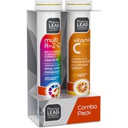 Pharmalead Promo Multi A to Z & Q10 20 Effer.tabs & Vitamin C 1000mg Πορτοκάλι 20 Effer.tabs