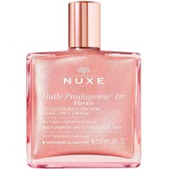 Nuxe Huile Prodigieuse Or Florale Multi-Purpose Dry Oil Ιριδίζον Ξηρό Λάδι για Πρόσωπο, Σώμα & Μαλλιά για Όλους τους Τύπους Επιδερμίδας 50ml