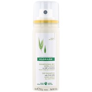 Klorane Oat Milk Dry Shampoo All Hair Types Travel Size Ξηρό Σαμπουάν με Γάλα Βρώμης για Όλους του Τύπους Μαλλιών 50ml