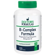 Doctor's Formulas B-Complex Formula Συμπλήρωμα Διατροφής με Βιταμίνες του Συμπλέγματος Β για Ενέργεια - Τόνωση του Οργανισμού 120tabs