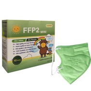 V.Shine FFP2 Mini Non Medical Masks Παιδικές Μάσκες Προστασίας Προσώπου μιας Χρήσης 10 Τεμάχια - Πράσινο