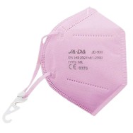 Jada Non Medical 7ply Mask FFP3 NR  Ροζ Χρώμα 1 Τεμάχιο,Μάσκα Προστασίας 7 Επιπέδων με Μεταλλικό Έλασμα μιας Χρήσης σε Ροζ Χρώμα