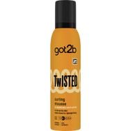 Schwarzkopf Got2b Twisted Curling Mousse Αφρός Κατά του Φριζαρίσματος για Τέλειες Μπούκλες 250ml