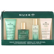 Nuxe Promo Prodigieux Neroli Travel Kit Scented Shower Gel 30ml & Huile Prodigieuse Neroli 30ml & Prodigieux Neroli Le Parfum 15ml & Reve de The Revitalising Granular Scrub 30ml & Νεσεσέρ 1 Τεμάχιο