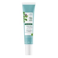 Klorane Aquatic Mint Purity Cream With Organic Mint Εξυγιαντική, Ενυδατική Ματ Κρέμα Προσώπου με Βιολογική Μέντα 40ml