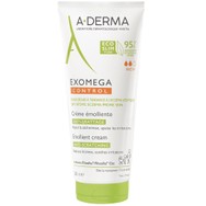A-Derma Exomega Control Emollient Cream Μαλακτική, Καταπραϋντική Κρέμα Προσώπου - Σώματος Κατάλληλη για Ατοπικό ή Πολύ Ξηρό Δέρμα 200ml
