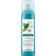 Klorane Aquatic Mint Detox Dry Shampoo Ξηρό Σαμπουάν Αποτοξίνωσης με Βιολογική Υδάτινη Μέντα για Κάθε Τύπο Μαλλιών 150ml