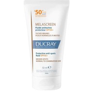 Ducray Melascreen Anti-Spot Fluid Spf50+, Αντηλιακή Λεπτόρευστη Κρέμα Πολύ Υψηλής Προστασίας για Κανονικό - Μικτό Δέρμα Κατά των Κηλίδων 50ml