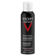 Vichy Homme Αφρός Ξυρίσματος για Ευαίσθητες Επιδερμίδες για τον Άντρα 200ml