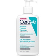 CeraVe Blemish Control Cleanser Face Gel Αναζωογονητικό Καθαριστικό Gel Προσώπου για Επιδερμίδες με Ατέλειες 236ml