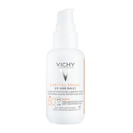 Vichy Capital Soleil UV-Age Daily Spf50+ Tinted Λεπτόρρευστο Αντηλιακό Πολύ Υψηλής Προστασίας με Χρώμα Κατά της Φωτογήρανσης 40ml