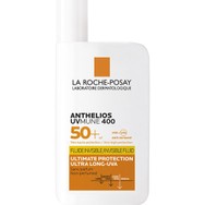 La Roche Posay Anthelios UVMune 400 Spf50+ Invisible Fluide Λεπτόρρευστο Αντηλιακό Προσώπου Πολύ Υψηλής Αντηλιακής Προστασίας Χωρίς Άρωμα 50ml