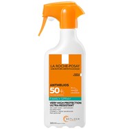 La Roche-Posay Anthelios Family Spray Spf50+ Αντηλιακό Γαλάκτωμα Προσώπου, Σώματος Πολύ Υψηλής Προστασίας για Όλη την Οικογένεια, Χωρίς Άρωμα 300ml