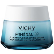 Vichy Mineral 89 72h Ενυδατική Κρέμα Προσώπου με Υαλουρονικό Οξύ 50ml,Boosting Cream - Εντατική Ενυδάτωση για Όλους του Τύπους Δέρματος Έως 72 Ώρες