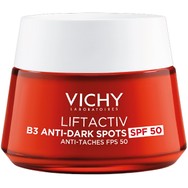 Vichy Liftactiv B3 Anti-Dark Spots Day Cream Spf50 Αντιγηραντική Κρέμα Ημέρας Προσώπου Υψηλής Αντηλιακής Προστασίας, Κατά των Κηλίδων 50ml