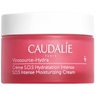 Caudalie Vinosource - Hydra S.O.S Intense Moisturizing Cream Ενυδατική Κρέμα Προσώπου Λαιμού για Ξηρές Επιδερμίδες 50ml