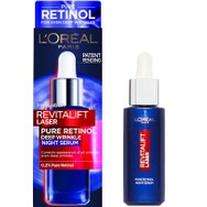 L'oreal Paris Revitalift Laser Pure Retinol Night Serum Ορός Νύχτας με Ρετινόλη για Μείωση των Βαθιών Ρυτίδων 30ml